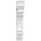 Ekena Millwork Standard Olympic Architectural Grade PVC Bracket with Traditional Ends, 3"W x 20"D x 20"H BKTP03X20X20OLY01 - alternate 4